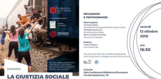 “La Giustizia sociale secondo Bergoglio”, il 18 ottobre iniziativa della Fondazione Mario Diana Onlus alla Biblioteca Diocesana di Caserta
