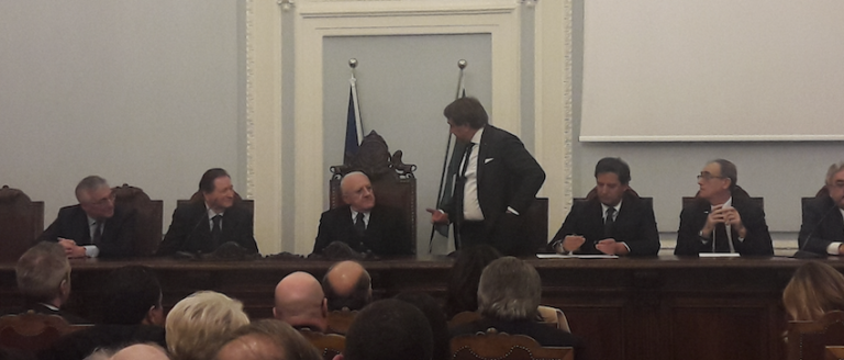 FOTO Camera di Commercio di Caserta, Tommaso De Simone rieletto presidente: “Innovazione e competitività”. Presente il governatore De Luca