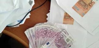 Acquisti con soldi falsi, arrestati 2 casertani: sequestrati 1660 euro trovati in macchina