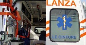 Salerno, violento impatto tra 2 auto: paura per una donna incinta