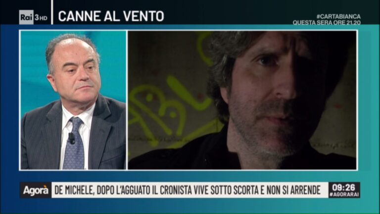 VIDEO Agguato di camorra al direttore di Campania Notizie, le telecamere della trasmissione di Rai 3 Agorà con Mario De Michele per documentare il sacco edilizio di Orta di Atella nel Casertano