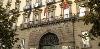 Ctp in crisi, sit-in dei lavoratori a palazzo San Giacomo: “Senza stipendio da due mesi”