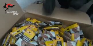 Due tonnellate di tabacchi di contrabbando nel deposito preso in affitto: arrestato 35enne di Sant’Antimo