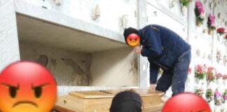 FOTO Pazzesco a Parete, cittadina lamenta un disservizio al cimitero e il sindaco Pellegrino insorge: “La signora verrà denunciata”. Oltre al danno anche la beffa