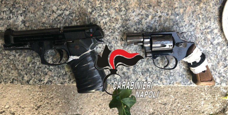 Operazione ad alto impatto per le strade di Napoli e Pozzuoli: sequestrate pistole e droga, elevate multe per 70mila euro