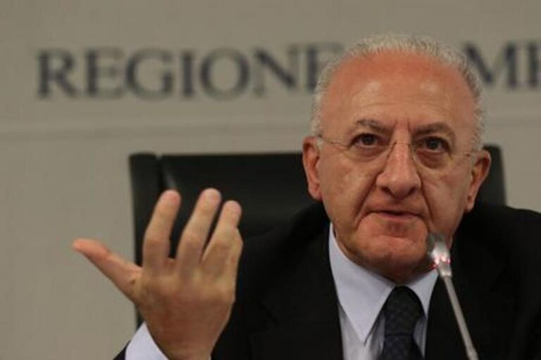 VERSO LE REGIONALI IN CAMPANIA De Luca annuncia: “Mi ricandido per continuare l’immenso lavoro svolto”