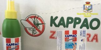 Controllo del territorio per l’emergenza Covid-19, ancora produttori di igienizzante senza autorizzazione: fabbrica di detersivi e saponi sequestrata a Sant’Antimo