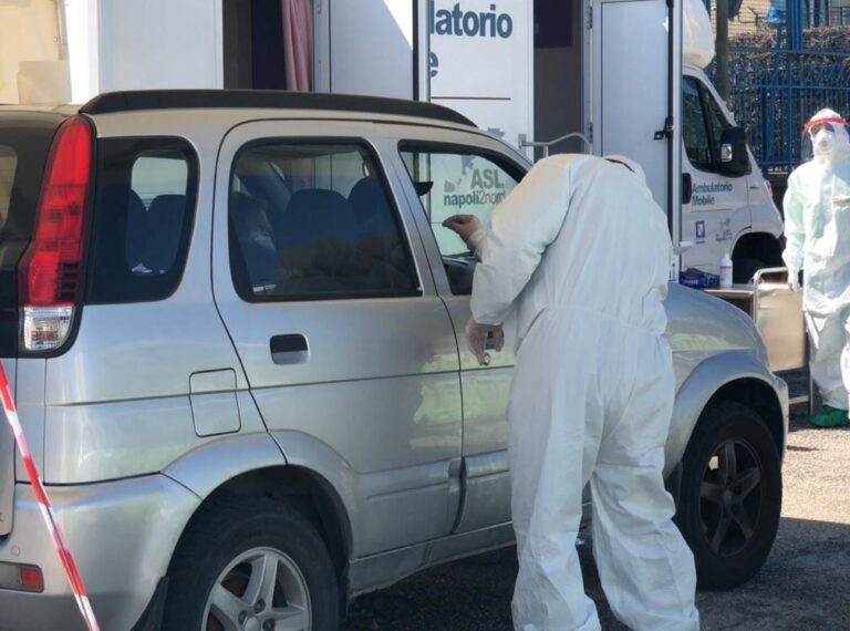 Coronavirus, attivato il terzo ‘Casello tampone’: anche all’ospedale Rizzoli di Ischia arrivano i kit per i test rapidi