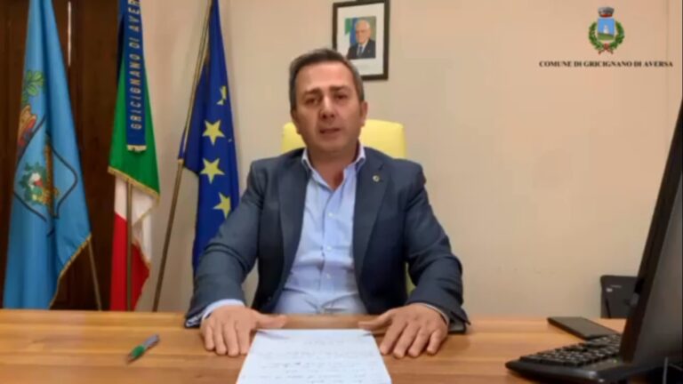 Coronavirus, l’annuncio del sindaco Santagata: Gricignano verso quota zero, otto su nove contagiati sono guariti dal Covid-19