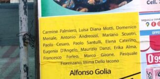 Duro attacco anonimo all’indirizzo del sindaco Golia: “Non hanno nemmeno il coraggio di firmarsi”