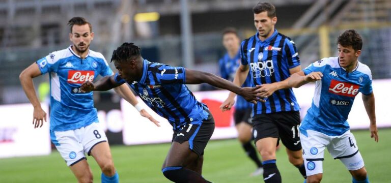 Il Napoli si inchina alla Dea, l’Atalanta di Gasp da Champions