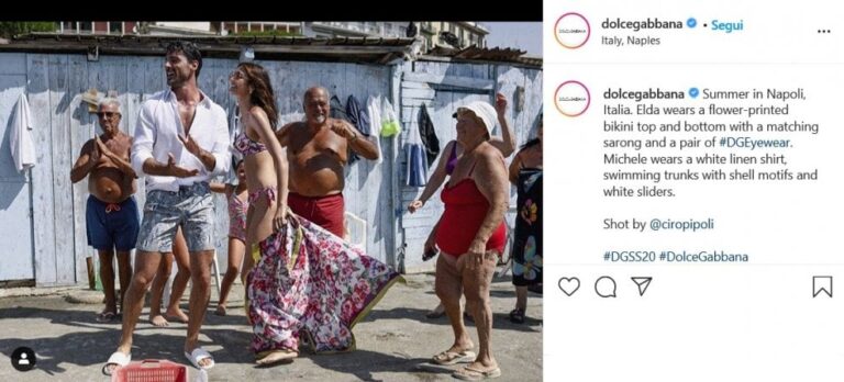 Dolce e Gabbana, foto da sogno per le strade ed i vicoli di Napoli