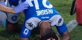 Insigne, la festa d’addio al Napoli continua in famiglia