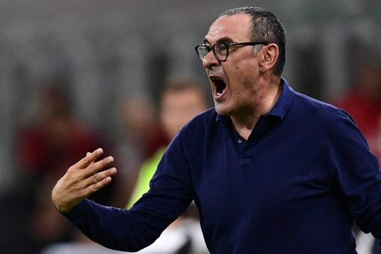 Sarri esonerato dalla Juve dopo l’eliminazione dalla Coppa