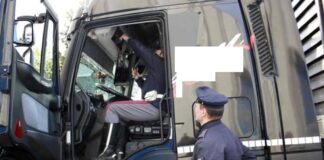 San Giorgio del Sannio: otto immigrati afgani clandestini trasportati all’interno di un tir, arrestato l’autista