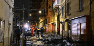 Sarno, completata l’evacuazione dal centro storico, scuola Baccelli aperta per l’accoglienza