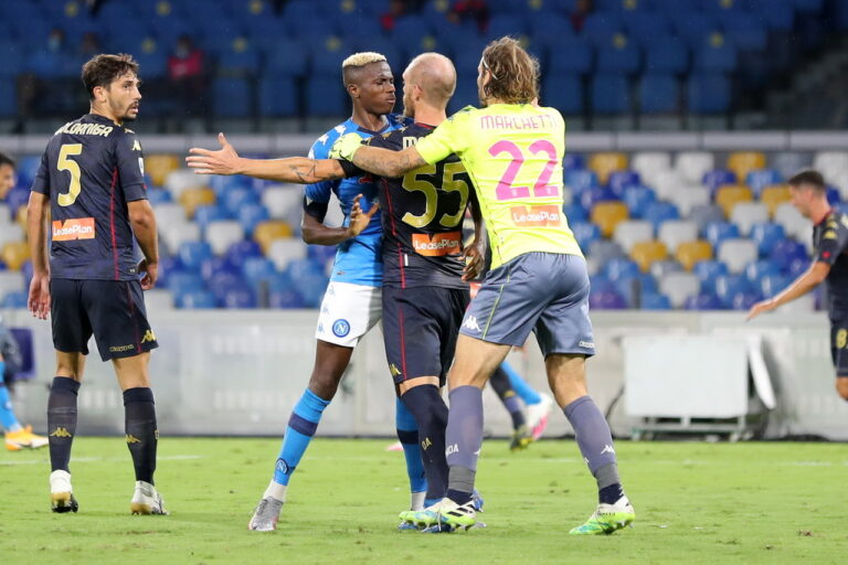 Napoli-Juve, ecco la nota completa dell’Asl Napoli 1: giocatori in isolamento per 14 giorni. A rischio anche la gara con l’Atalanta