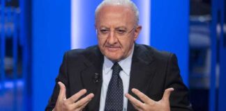De Luca: “Non rinuncio al terzo mandato. Il Pd parli meglio al mondo cattolico”