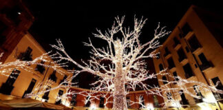 Salerno, “spente” le sue Luci d’artista. L’assessore Loffredo: solo in alcune strade e in forma ridotta