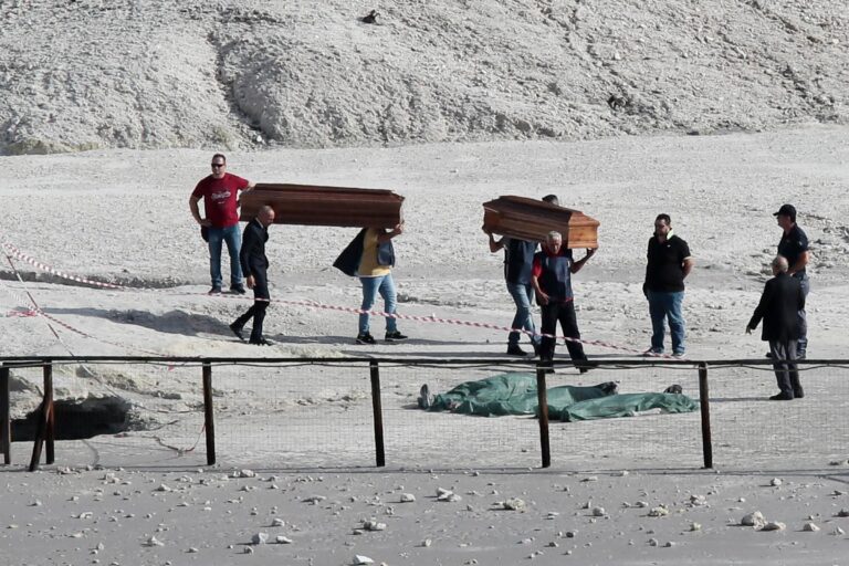 Tragedia della solfatara, chiesta la condanna per tutti e sei gli imputati
