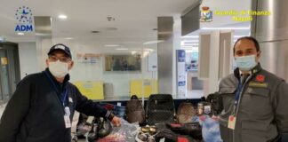 Prodotti abilmente contraffatti provenienti da Istanbul, sequestrati all’aeroporto di Capodichino