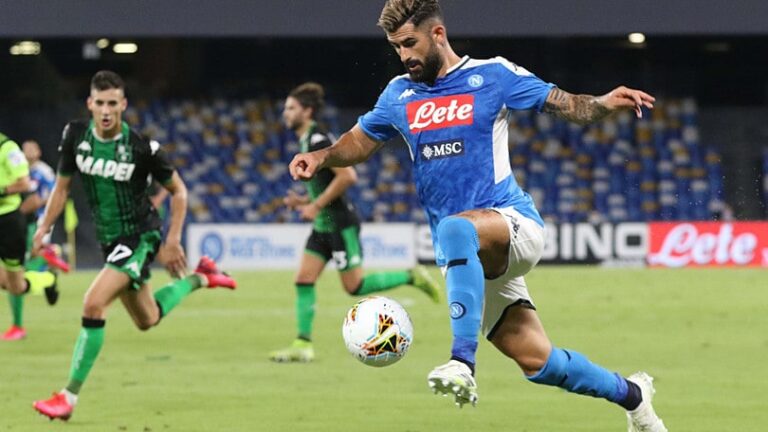 Un Napoli senza mordente battuto meritatamente da un buon Sassuolo (0-2)