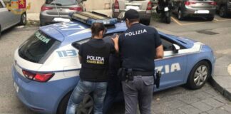 Torre del Greco: tenta di rapinare coppia, ma viene ferito ed arrestato da poliziotto in borghese