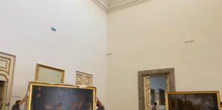 Caserta, di Nuovo alla Reggia cinque opere accuratamente restaurate, tra cui la ‘Caccia alla volpe’ del Casanova