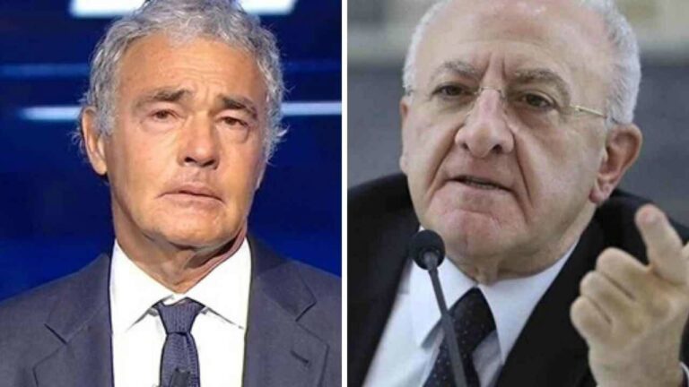 De Luca replica alle accuse di Giletti: “A noi 780 milioni per le terapie intensive? Sono 163 e non ancora arrivati!”
