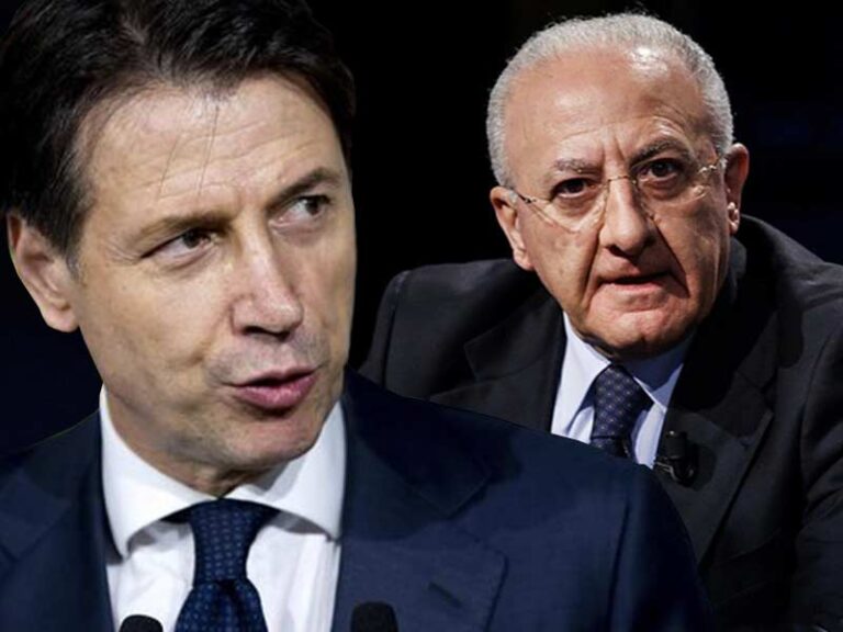 Misure anticovid, ecco le cinque richieste avanzate da De Luca al premier Conte