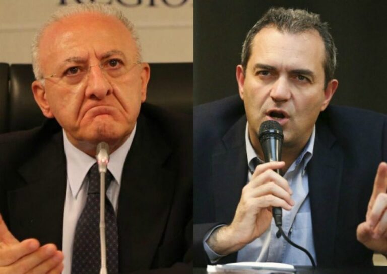 De Magistris giù duro contro De Luca: “Ha colpito e ostacolato Napoli”