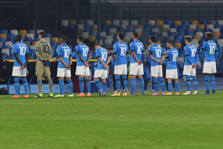 Napoli-Roma (domenica ore 21,00): ecco la probabile formazione con la quale gli azzurri scenderanno in campo