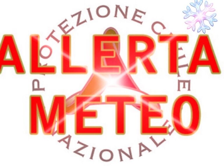Allerta meteo della Protezione civile su tutta la Campania per mercoledì e giovedì