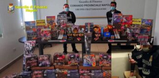 Fuochi d’artificio pericolosi, Guardia di finanza in azione in numerosi comuni: arresti e sequestri
