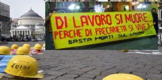 Morti bianche in Campania: quest’anno 76 le vittime sui luoghi di lavoro