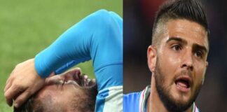 Mertens tre settimane fermo, Insigne certamente squalificato, Osimhen infortunato. Probabile ‘rientro’ di LIorente