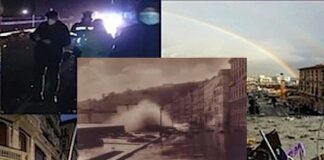 Napoli, ecco i video della devastante mareggiata. E da una cartolina sconcertante coincidenza: il 28 dicembre del 1927 analoga ‘devastazione’