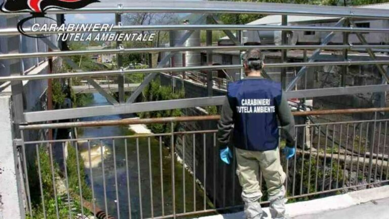 Controlli lungo i Regi Lagni, tredici persone denunciate e multe per 51mila euro