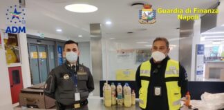 Due cittadini di origine africana arrestati a Capodichino: sequestrati oltre 13 chili di droga