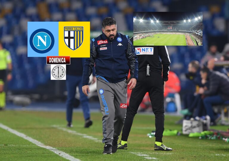 Dopo la Coppa Italia il Napoli in cerca del riscatto anche in campionato contro il Parma (ore 18,00)