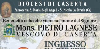 E’ il giorno di monsignor Pietro Lagnese, nuovo vescovo di Caserta: “Le mie preghiere per le vittime del Covid!”