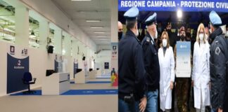 Vaccinazioni anticovid: da domani attivi 15 box nei padiglioni della Mostra d’Oltremare. Allestito anche uno spazio-mostra