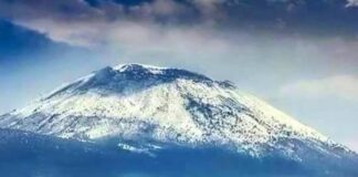 Le temperature restano basse in Campania, sul Vesuvio riecco la neve
