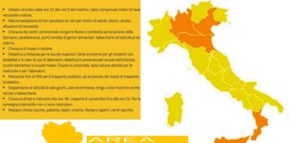 Da lunedì Campania zona gialla fino al 15 gennaio. Oggi e domani zona arancione