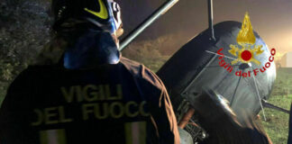 Elicottero perde quota e precipita tra Bellona e Pontelatone: morta la donna a bordo, ferito il marito
