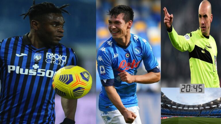 Napoli-Atalanta in campo questa sera (20,45) per la semifinale di andata di Coppa Italia