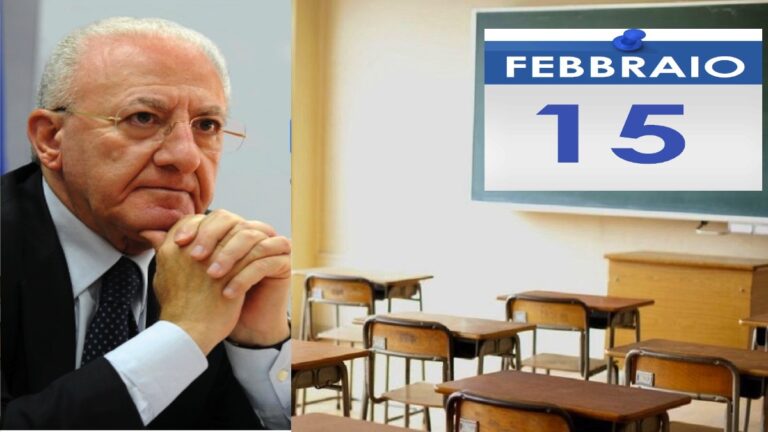 Scuola campana, si rischia il ritorno alla Dad se i casi positivi dovessero aumentare