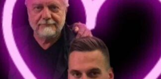 Milik ‘cuore d’oro’, per San Valentino pensierino su Instagram per il presidente De Laurentiis