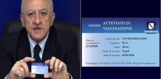Campania: arriva la card di avvenuta vaccinazione, per i mercati riapertura graduale e controllata