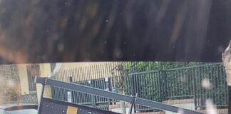 Cade cartellone pubblicitario lungo Viale della Vittoria a Marcianise. Il sindaco: “Evitata una tragedia solo per caso!”